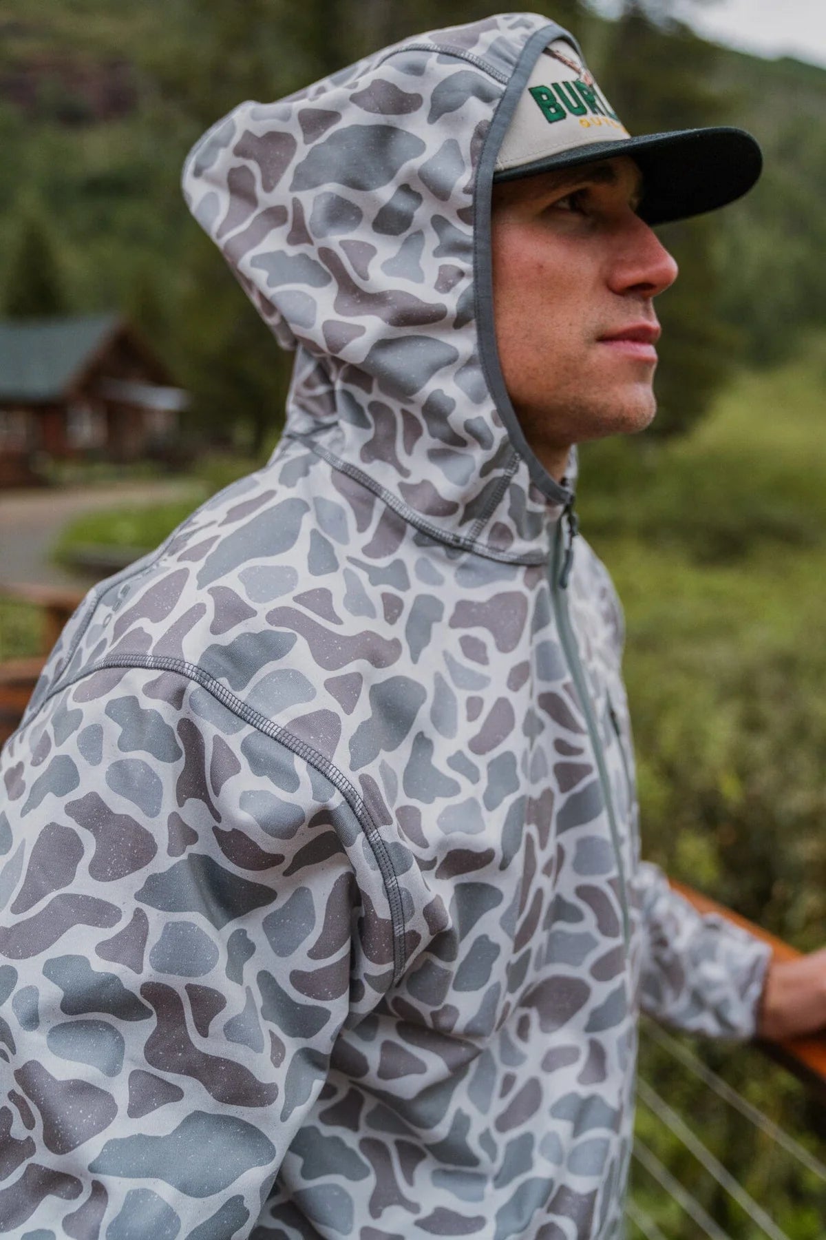 Duke Tech-Mid Layer-Classic Deer Camo