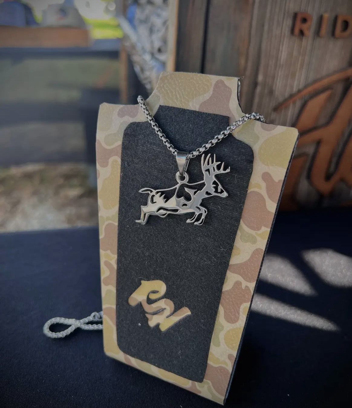 Stainless Steel Necklace and Pendant