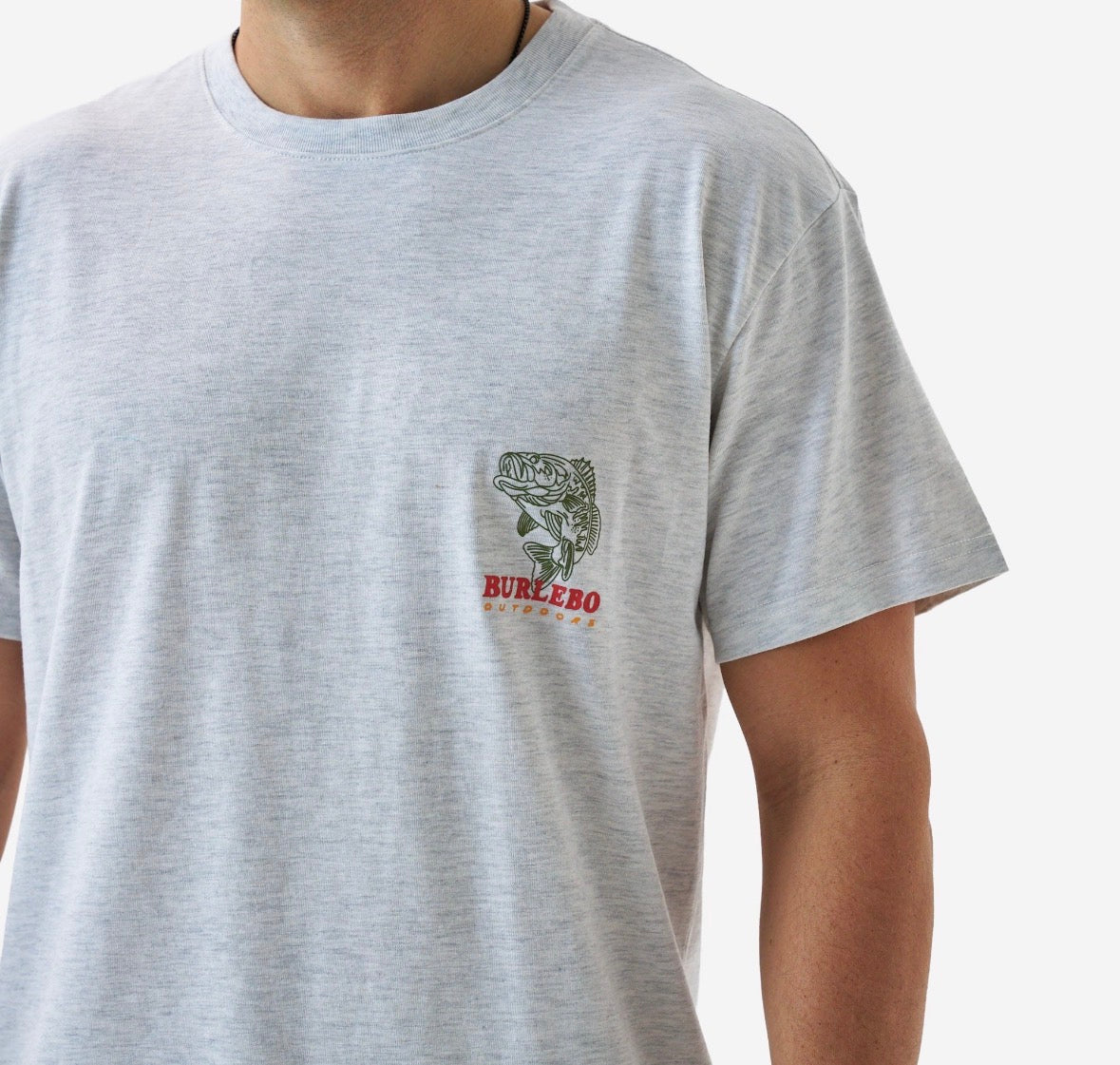 FISH WILD - HEATHER ASH GREY | SS Tee