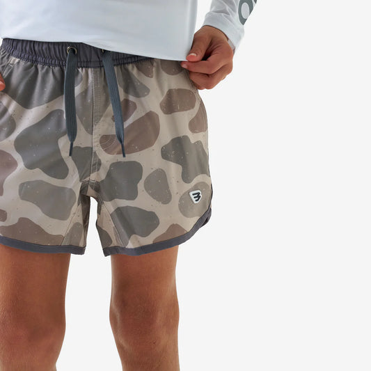 Youth Swim Trunk - Jumbo Classic Deer Camo