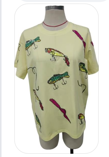 REEL cute Fish Tee