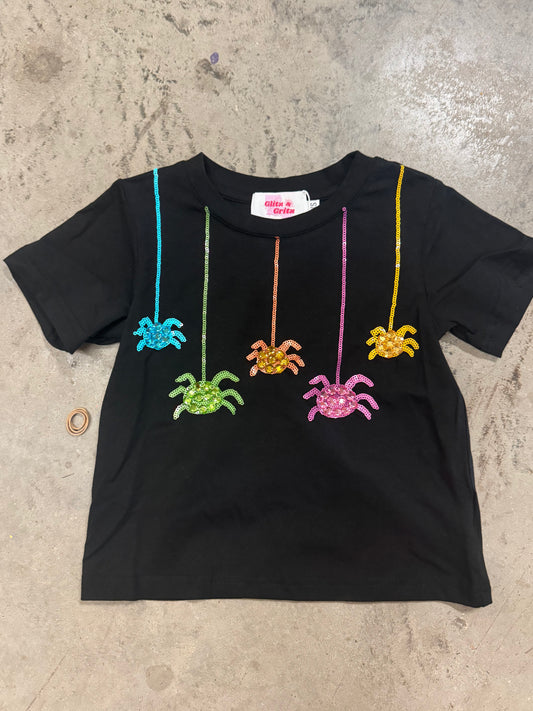 GIRLS Spooky Spidey Tee