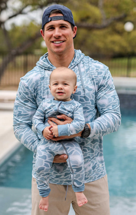 Baby Zip up-Seaside Camo