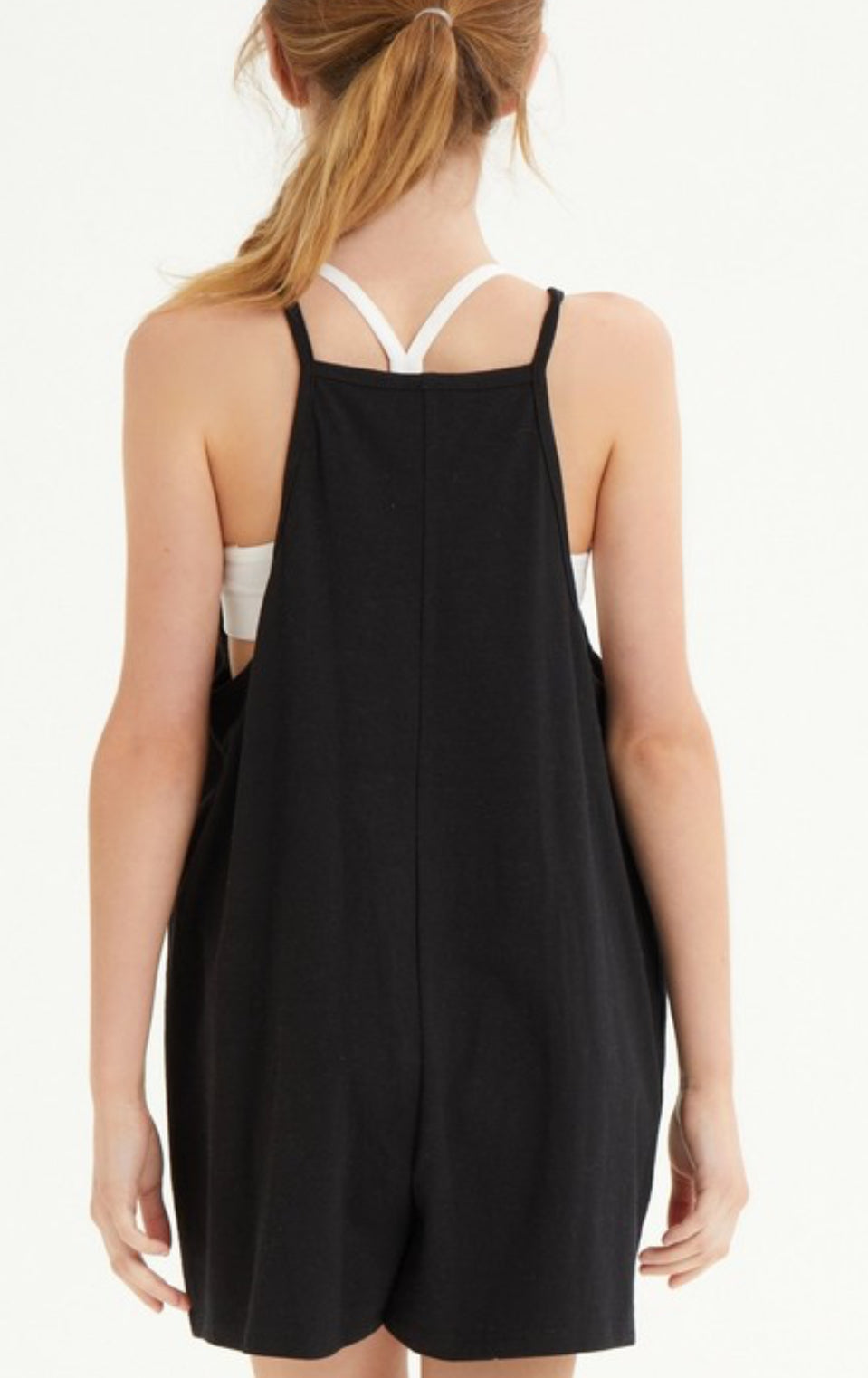 2 Pocket Overall Romper