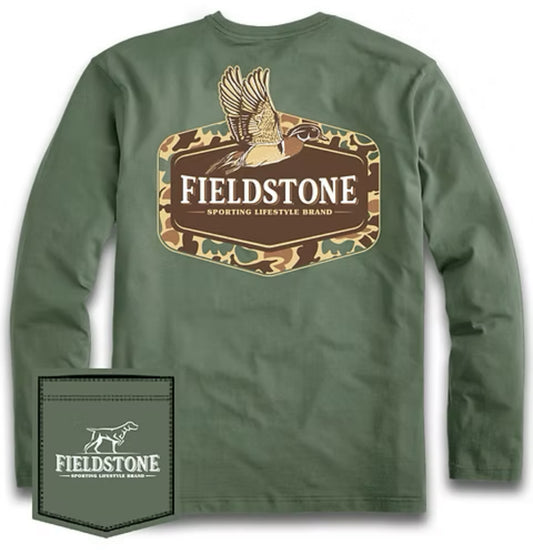 Camo Wood Duck L/S