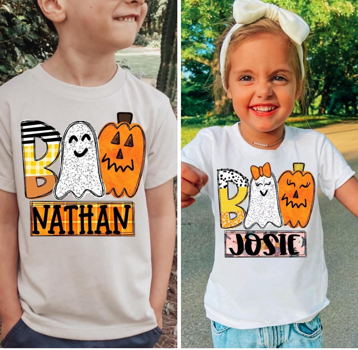 Personalized Halloween Tee