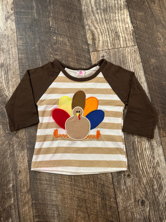 Embroidered Turkey Tee