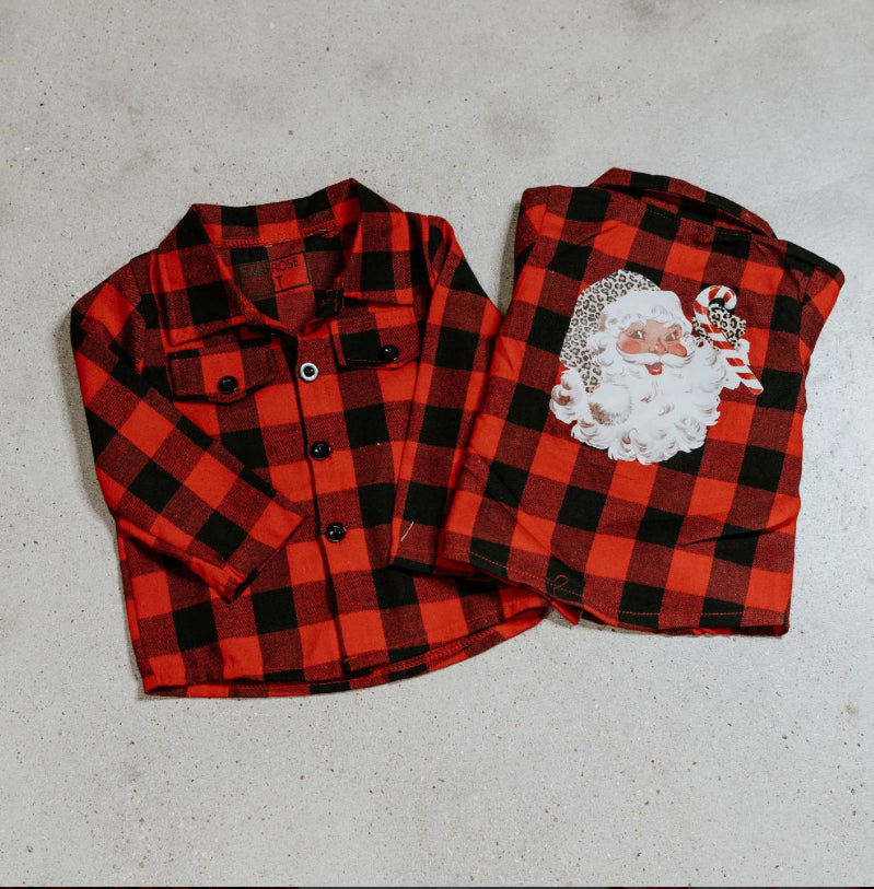 Santa Flannel
