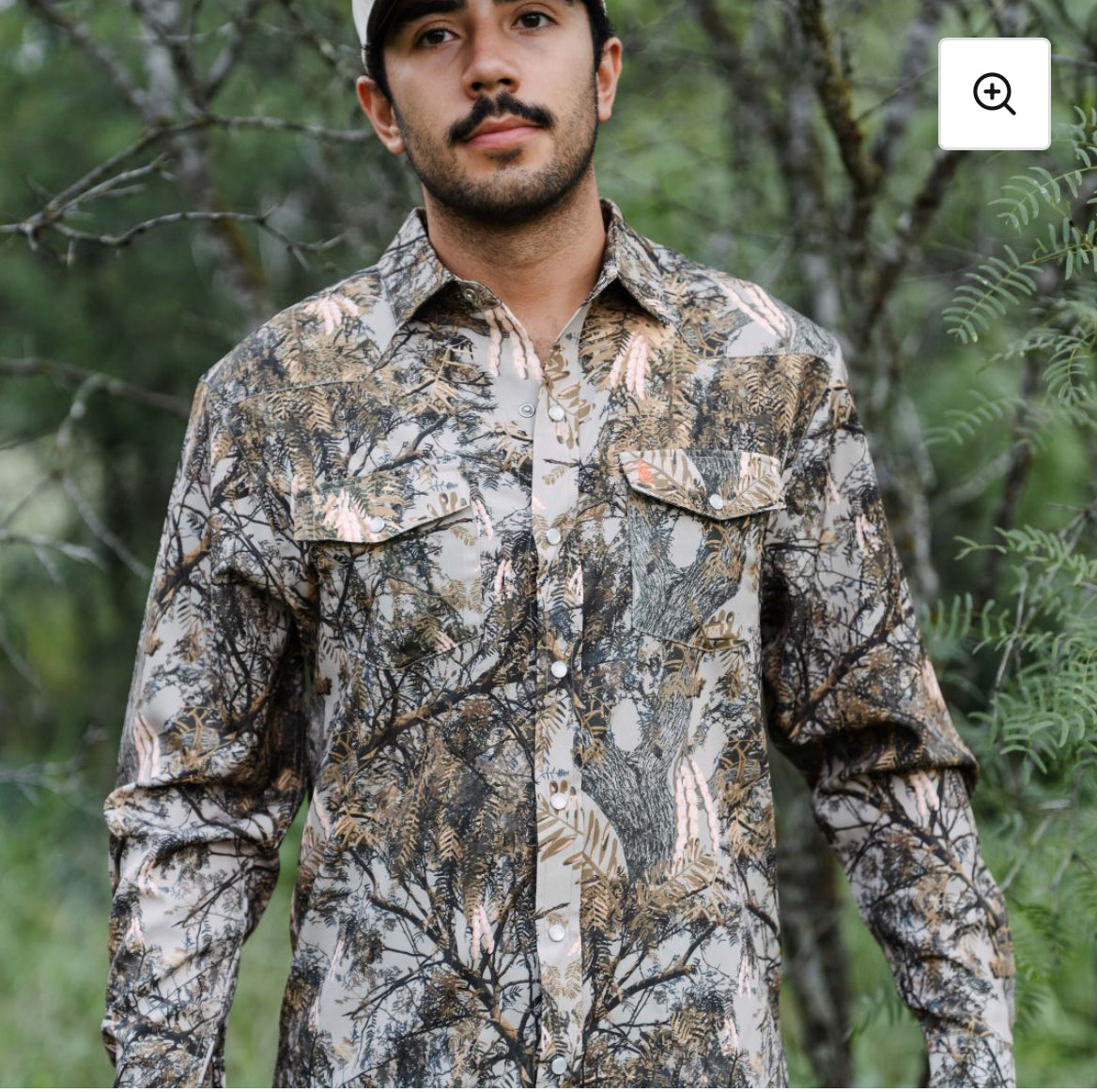 Mesquite Camo Pearl Snap