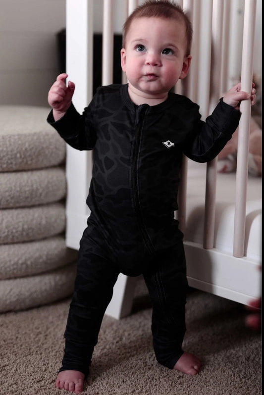 Baby ZipUp-Black Camo