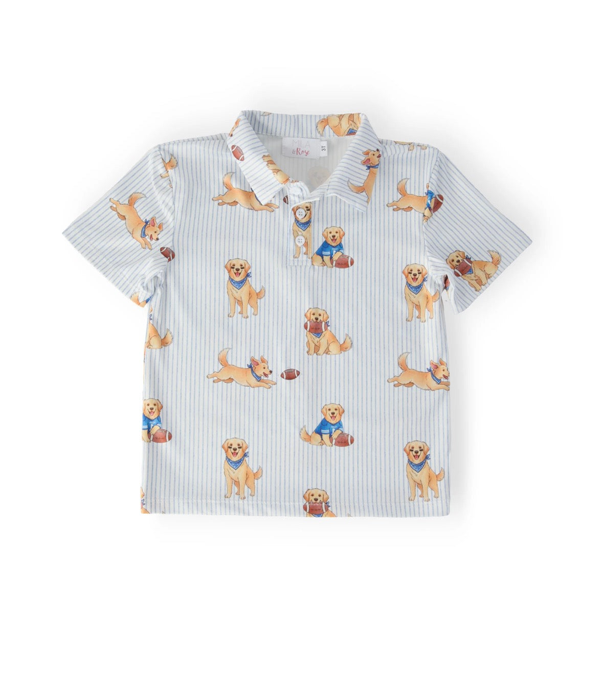 Boys Quarter-Bark SS Polo