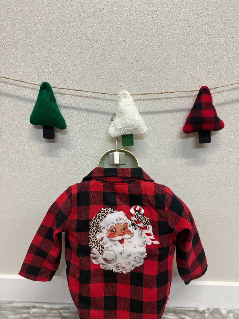 Santa Flannel