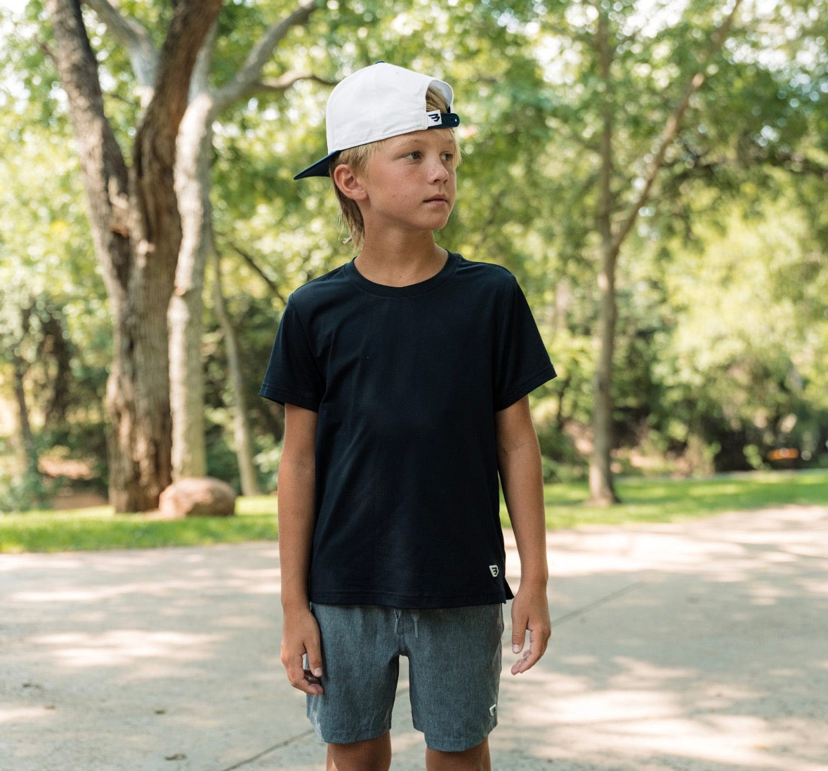 Youth Go To Tee-Black