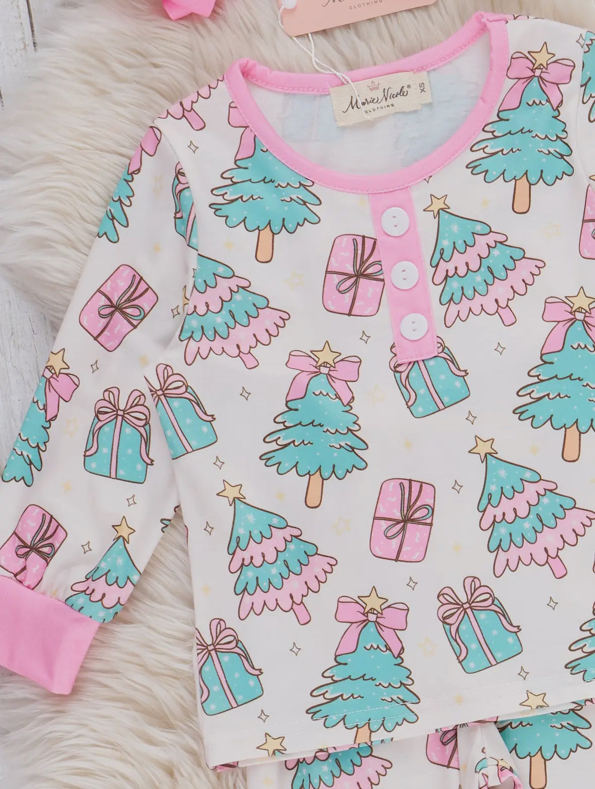 Frosty Tree Gift Pajamas