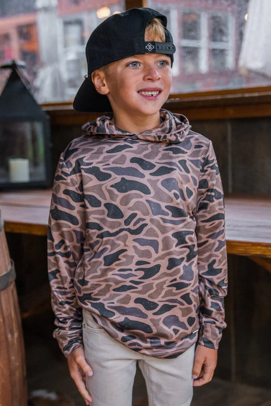 Youth Performance Hoodie - Gauge Camo