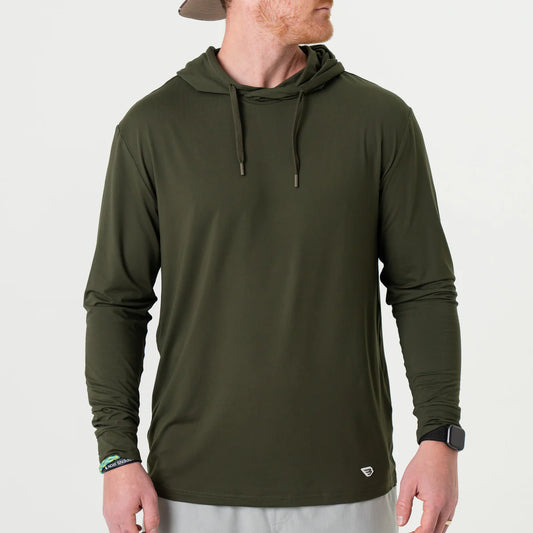 Performance Hoodie - Mallard Green