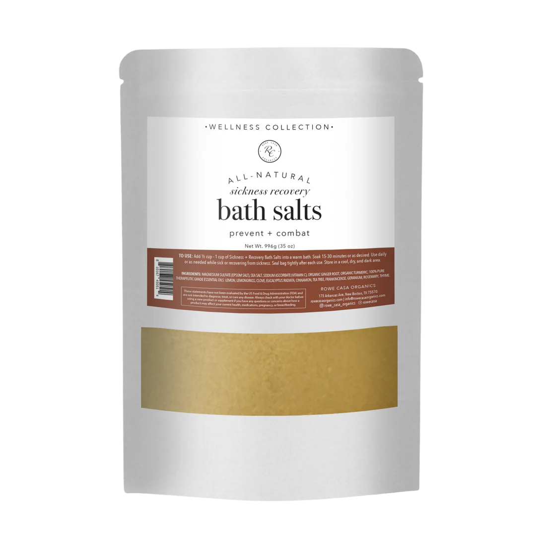 Sickness Recovery Bath Salts | 35 oz