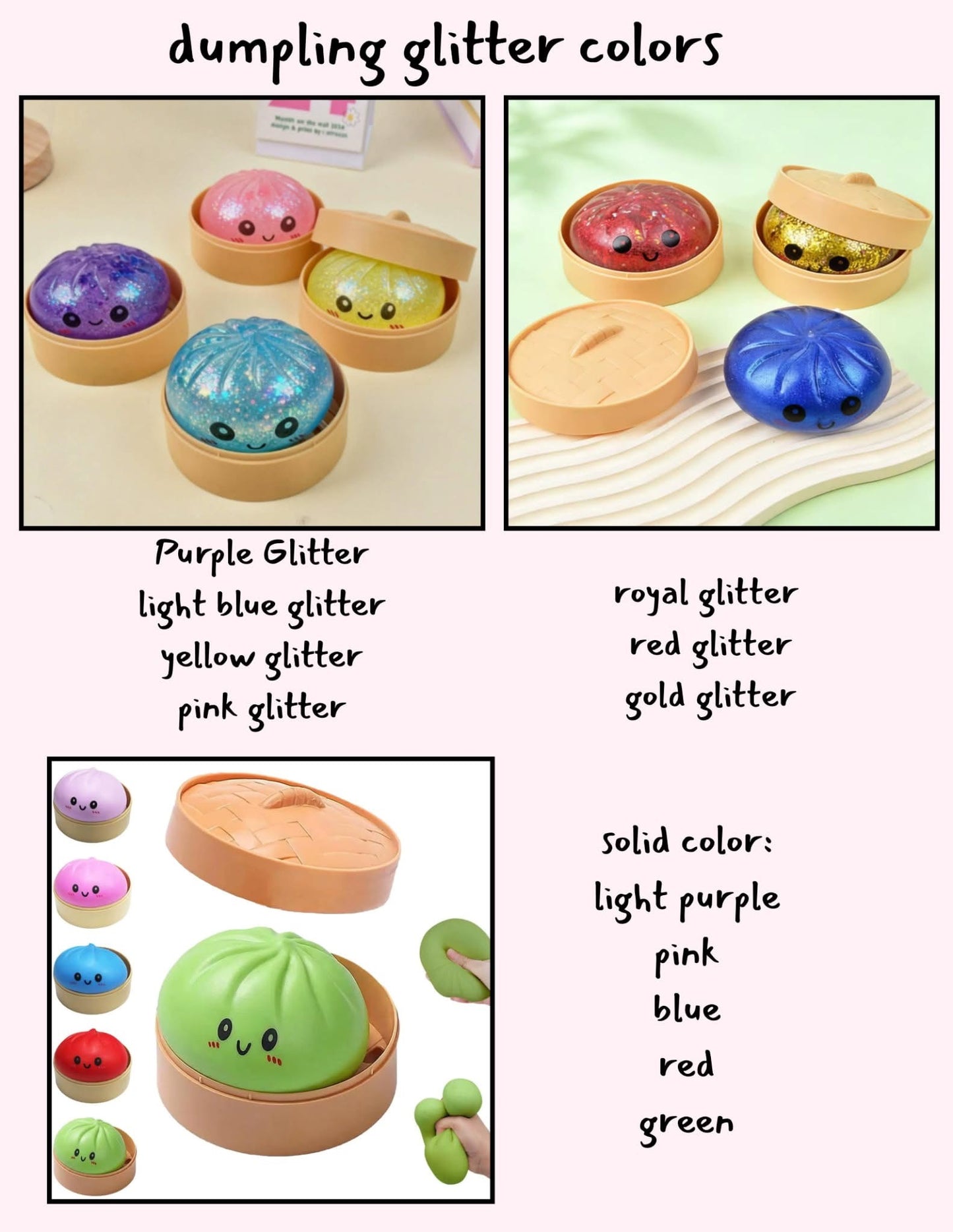 Sweet Squishy Dumplings