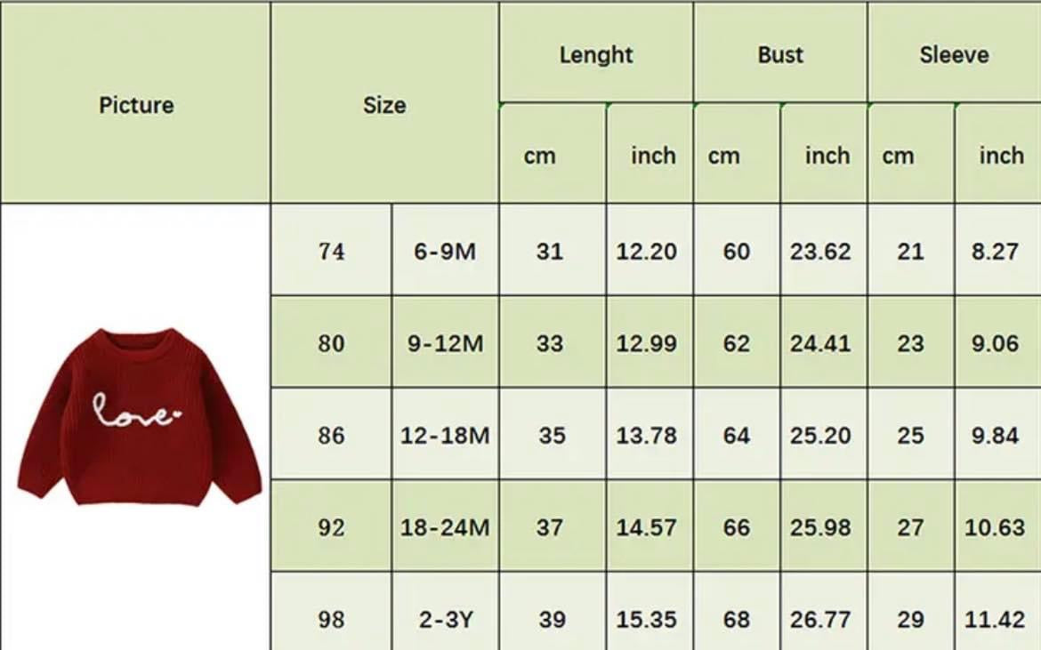 Kids Love Sweater