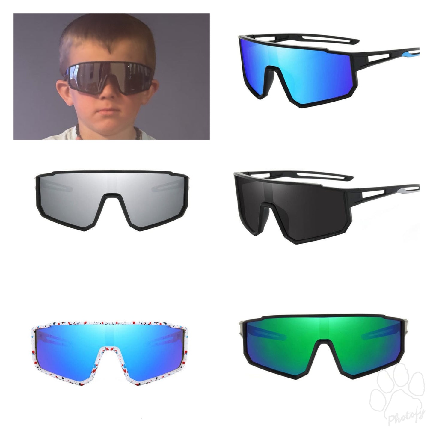 Kids Polarized Sport Sunglasses