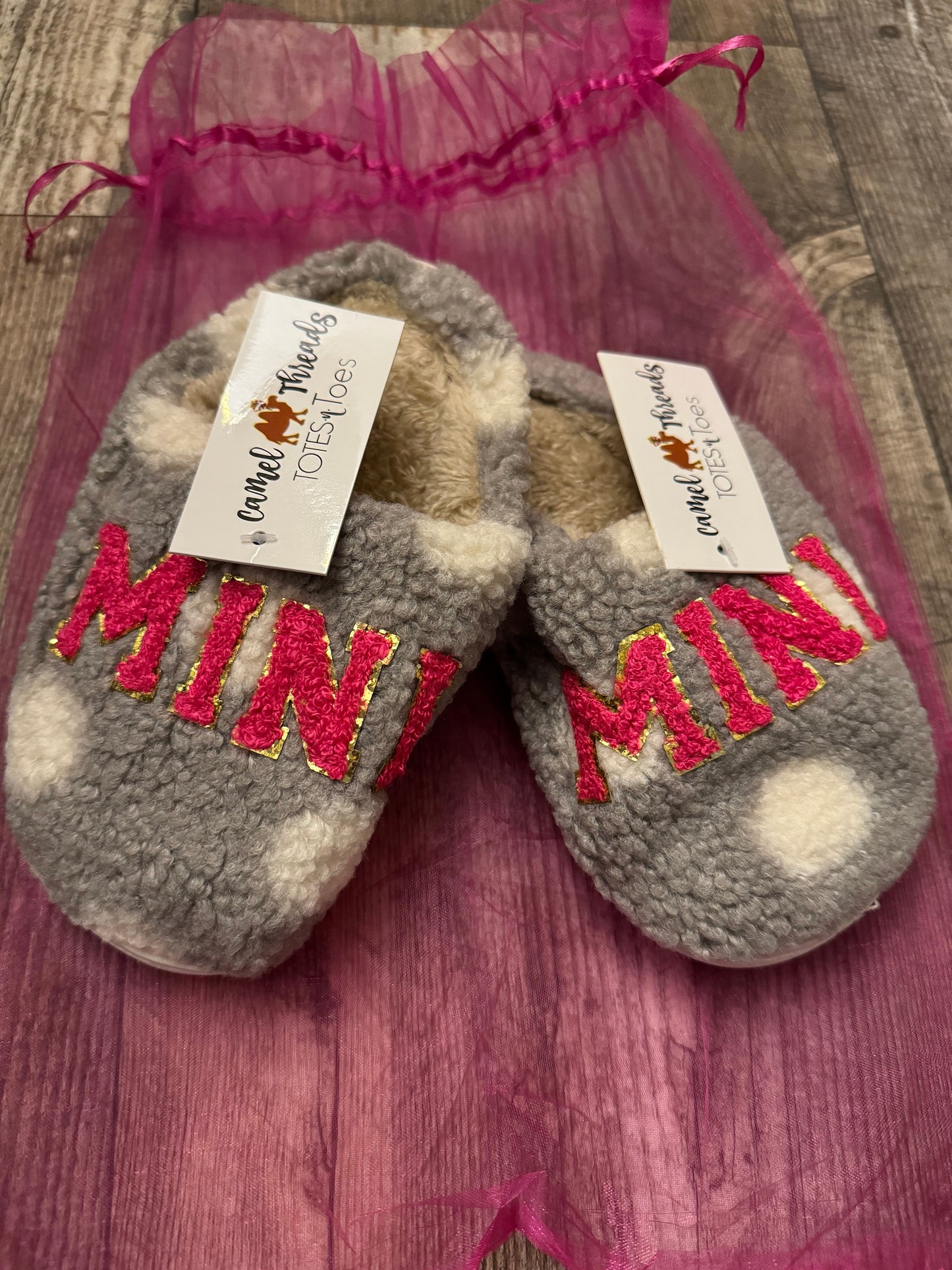 Camel Threads Mama & Mini Slippers