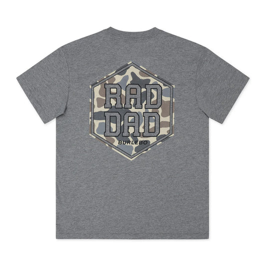 BURLEBO Rad Dad-Dark Heather Grey