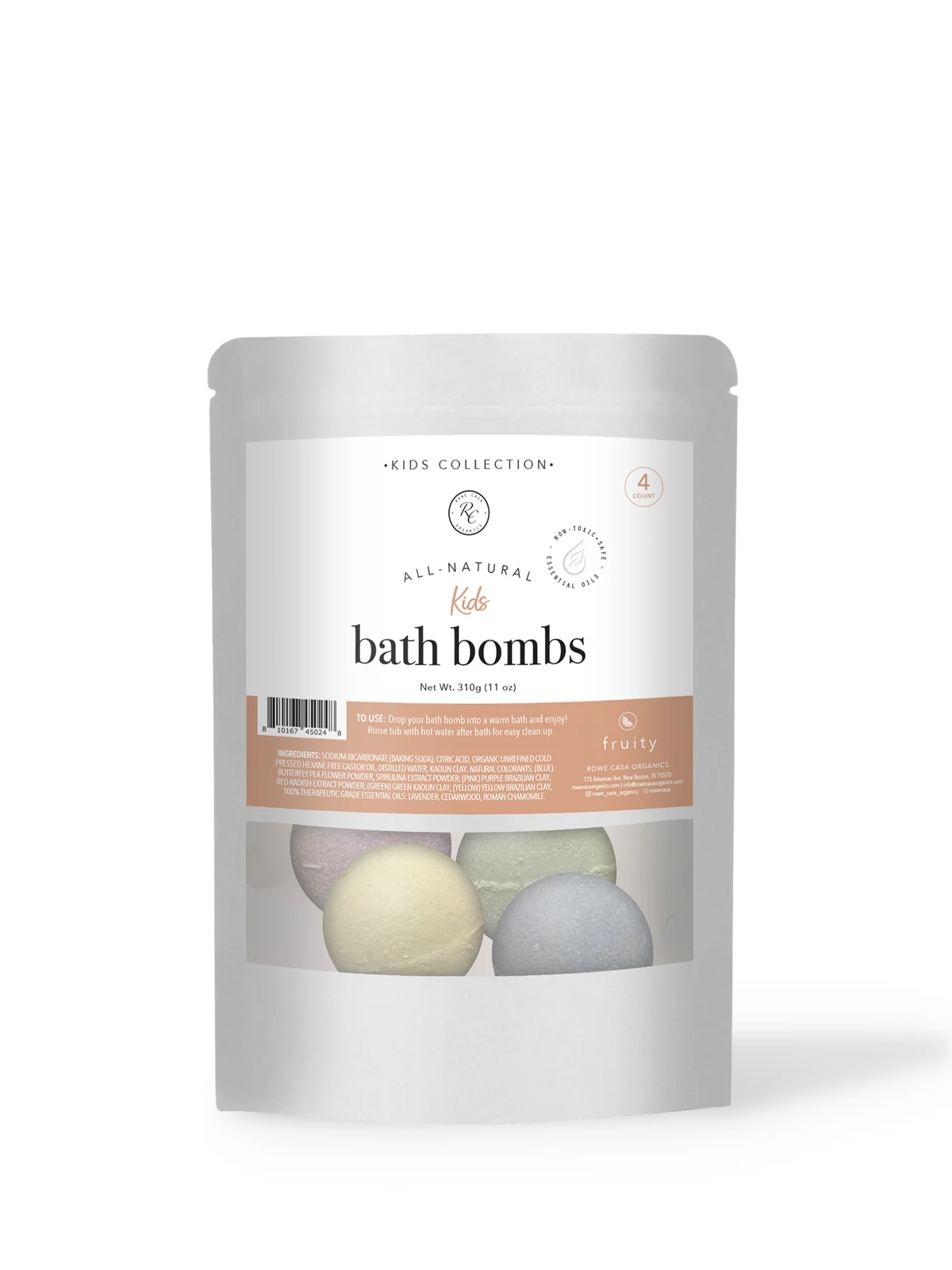 Kids Bath Bombs | 4 count