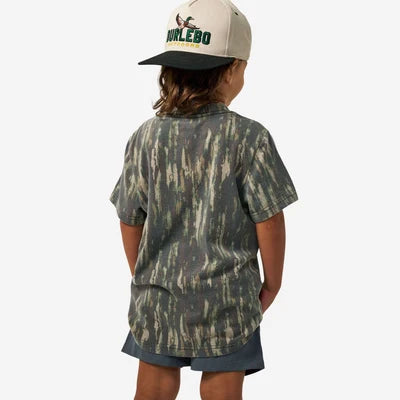 Youth Vintage Wash Tee-Midland Camo