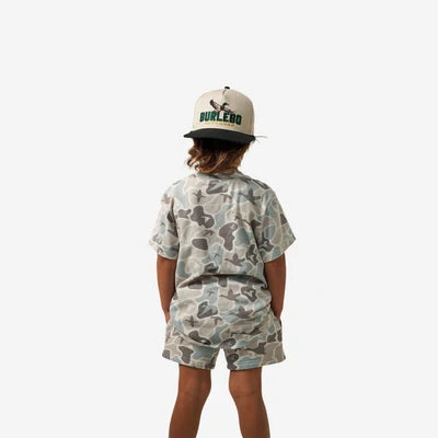 Youth Vintage Washed Tee - Mallard Mayhem Camo