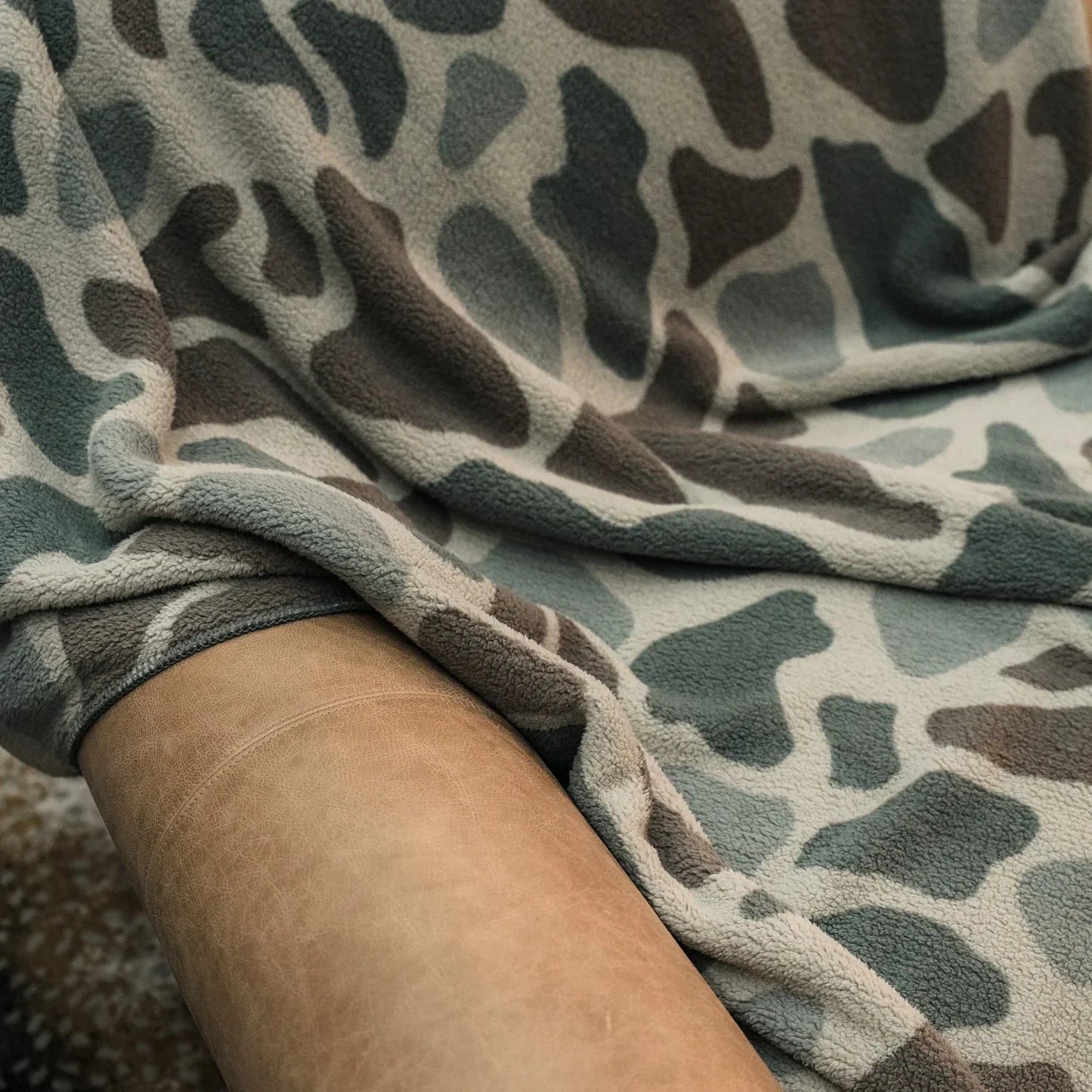 Sherpa Blanket-Classic Camo