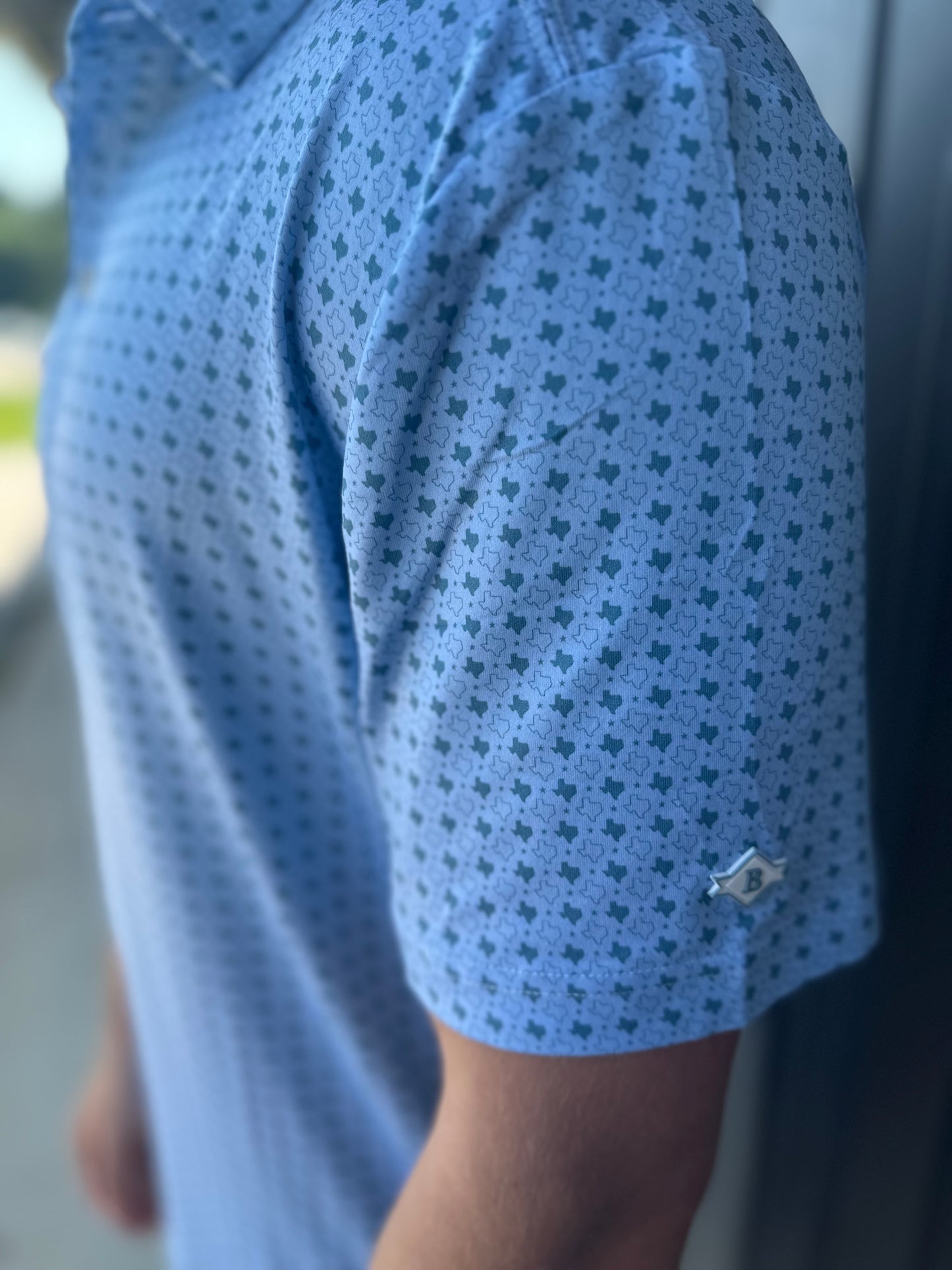 Performance Polo-Texas Light Blue