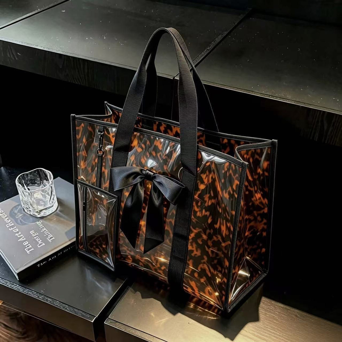 PREORDER: Tortoise PVC Tote
