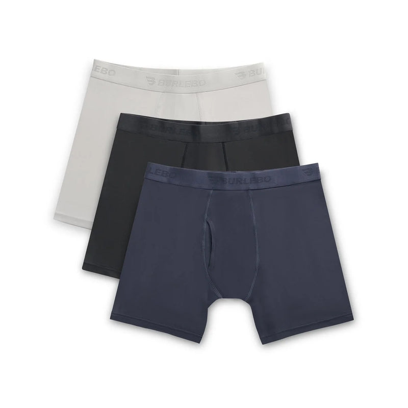 Boxer Briefs - Black, Light Grey, and Navy