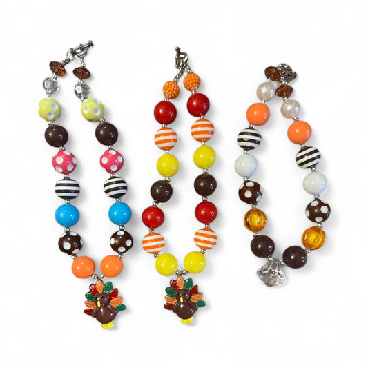Toddler Fall Beaded Necklaces