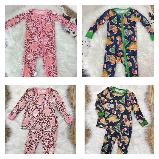 Christmas Baby & Kid’s Bamboo Pajamas