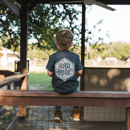 Rad Dude Deer Camo - Heather Black