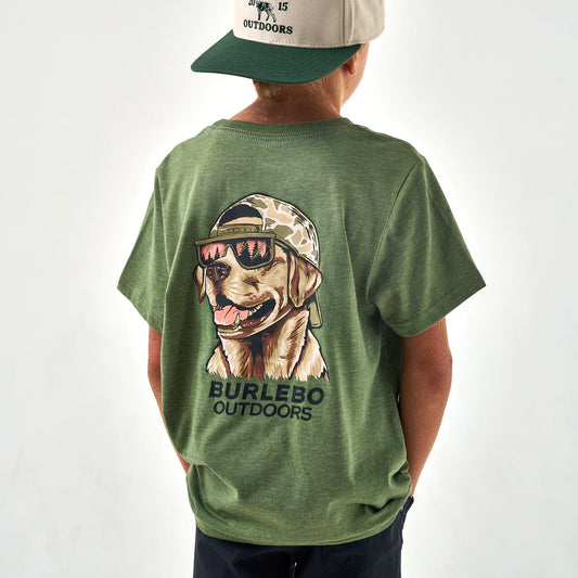 Mallard Camo Dog - Heather Olive