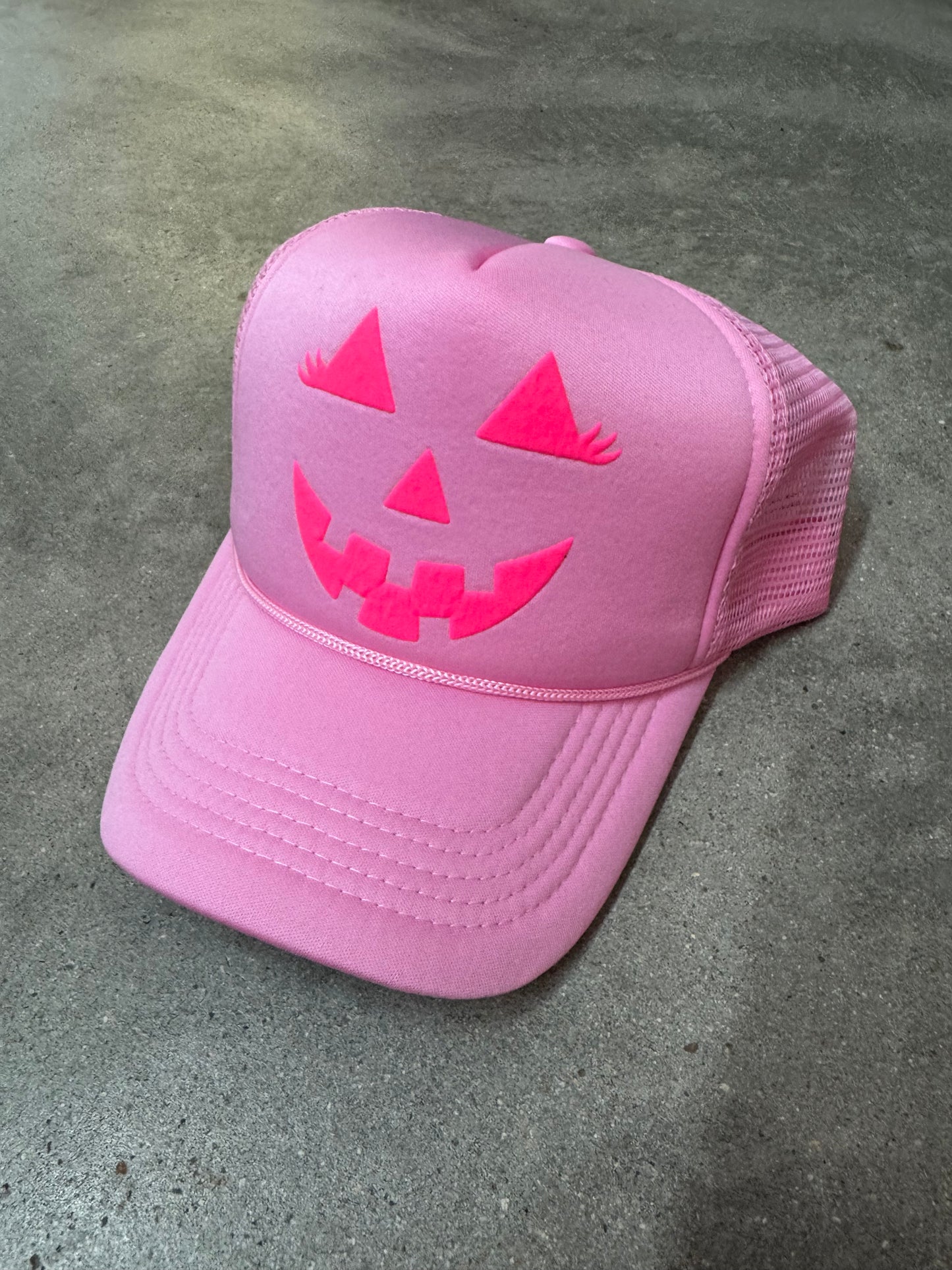 Pink Pumpkin Cap