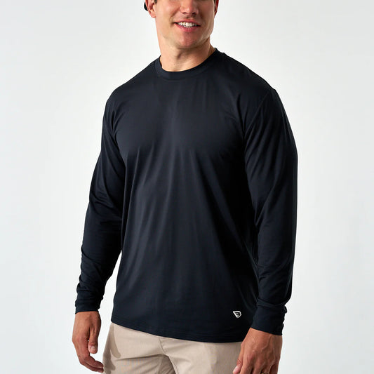 Long Sleeve Go To Tee - Black