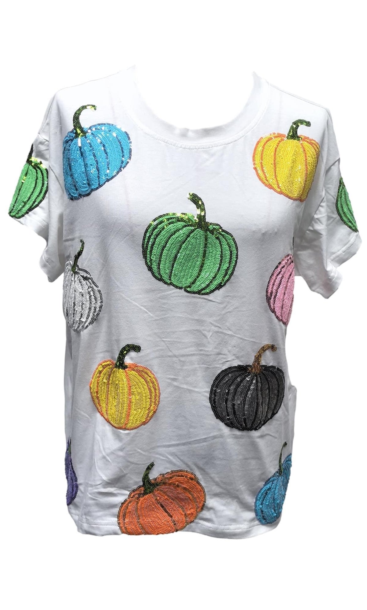 YOUTH-Queen of Sparkles Multi-Colored Pumpkins