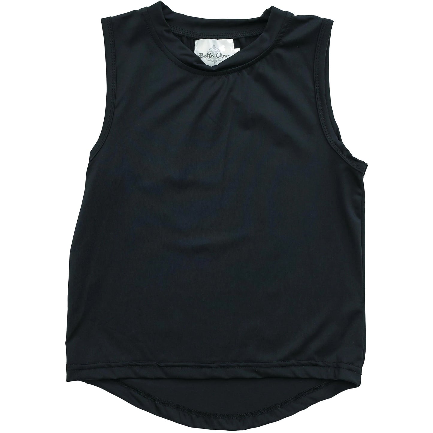 Black High Low Tank