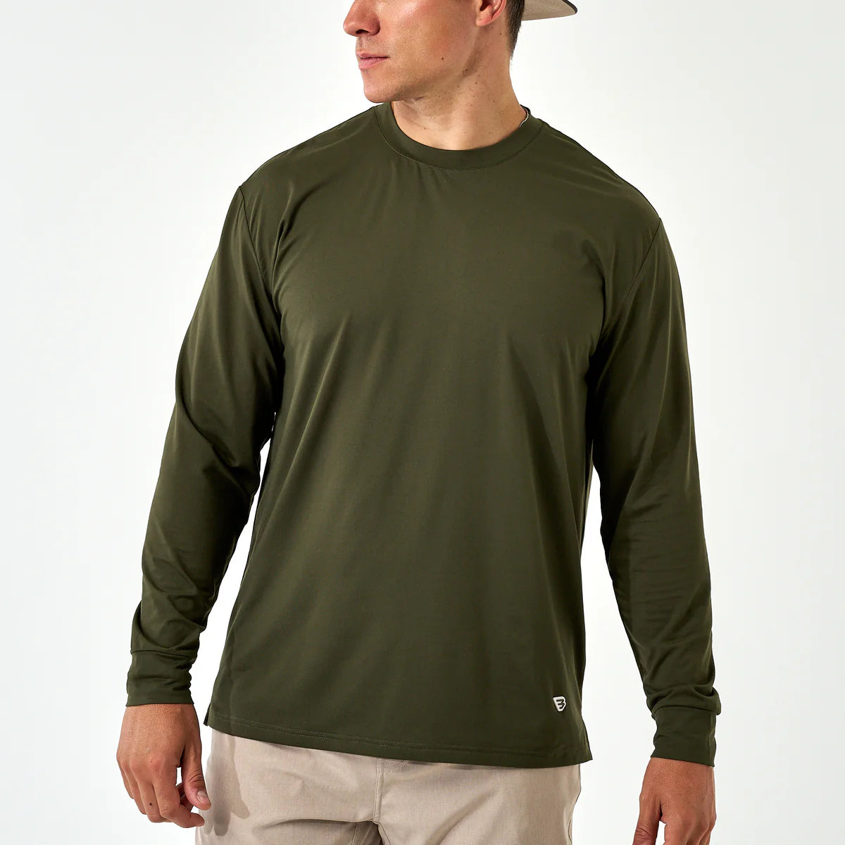 Long Sleeve Go To Tee - Mallard Green