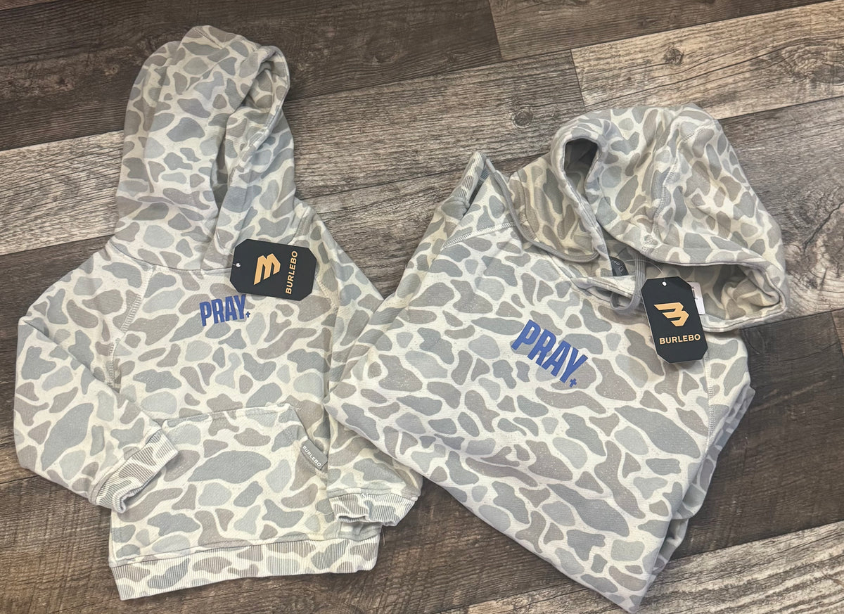 VINTAGE WASHED GRAPHICHOODIE - PRAY
