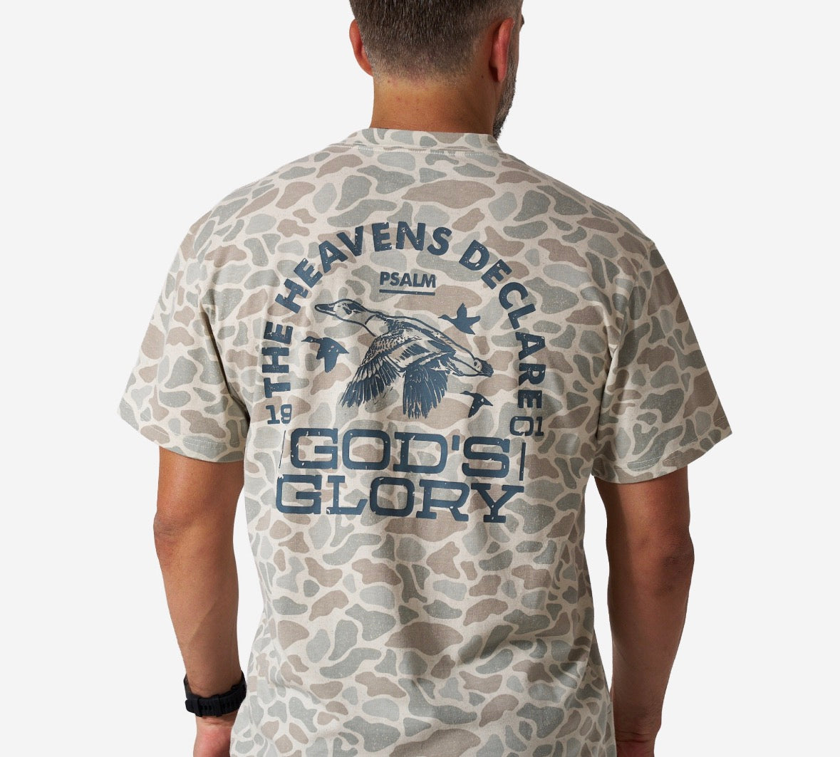 Vintage Washed Tee- God’s Glory
