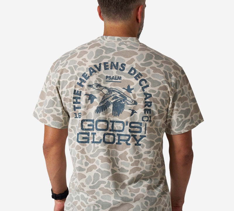 Vintage Washed Tee- God’s Glory