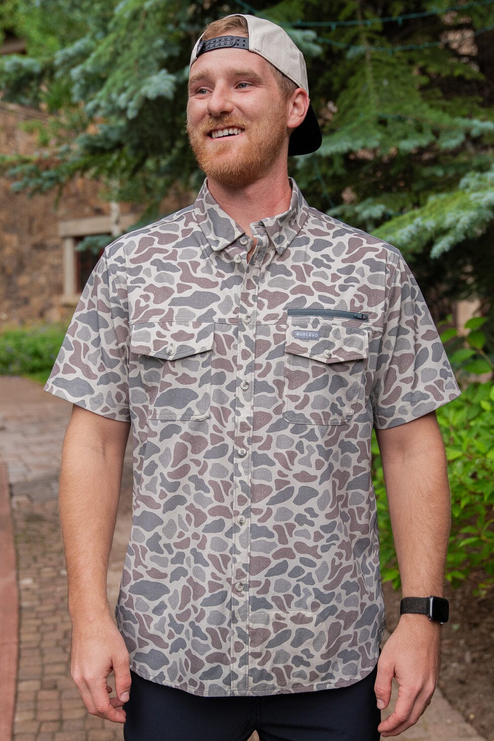 Performance Outdoor Shirt-Classic Deer Camo