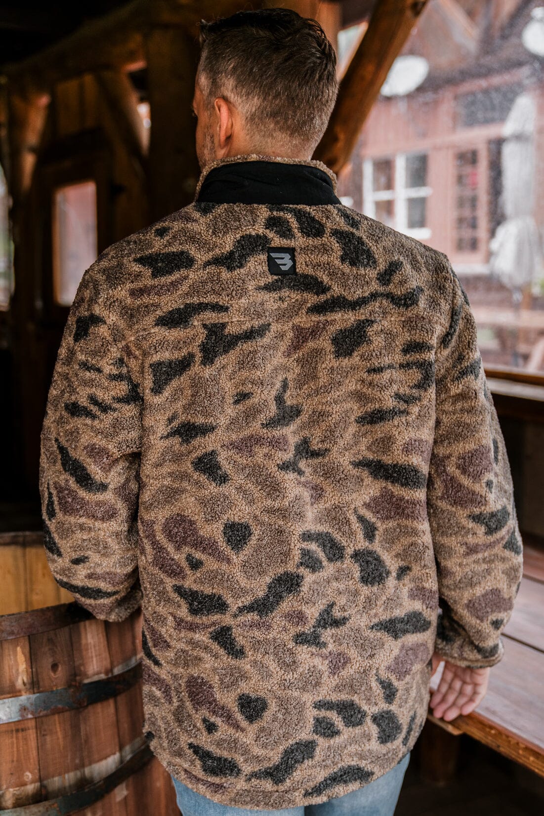 Sherpa-Quarter Zip-Rocky Mountain Camo