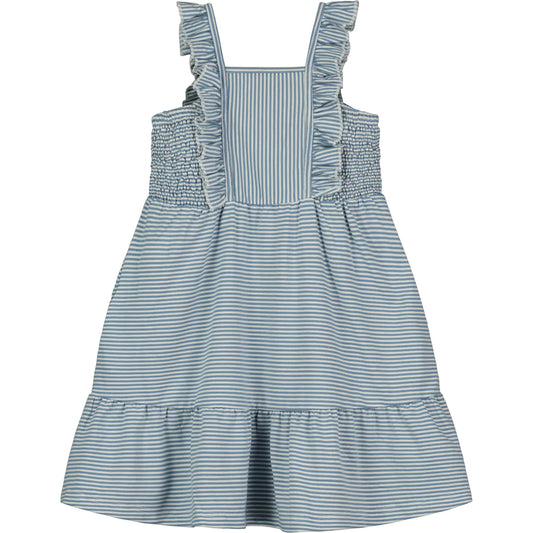 Ameera Dress Blue Stripe