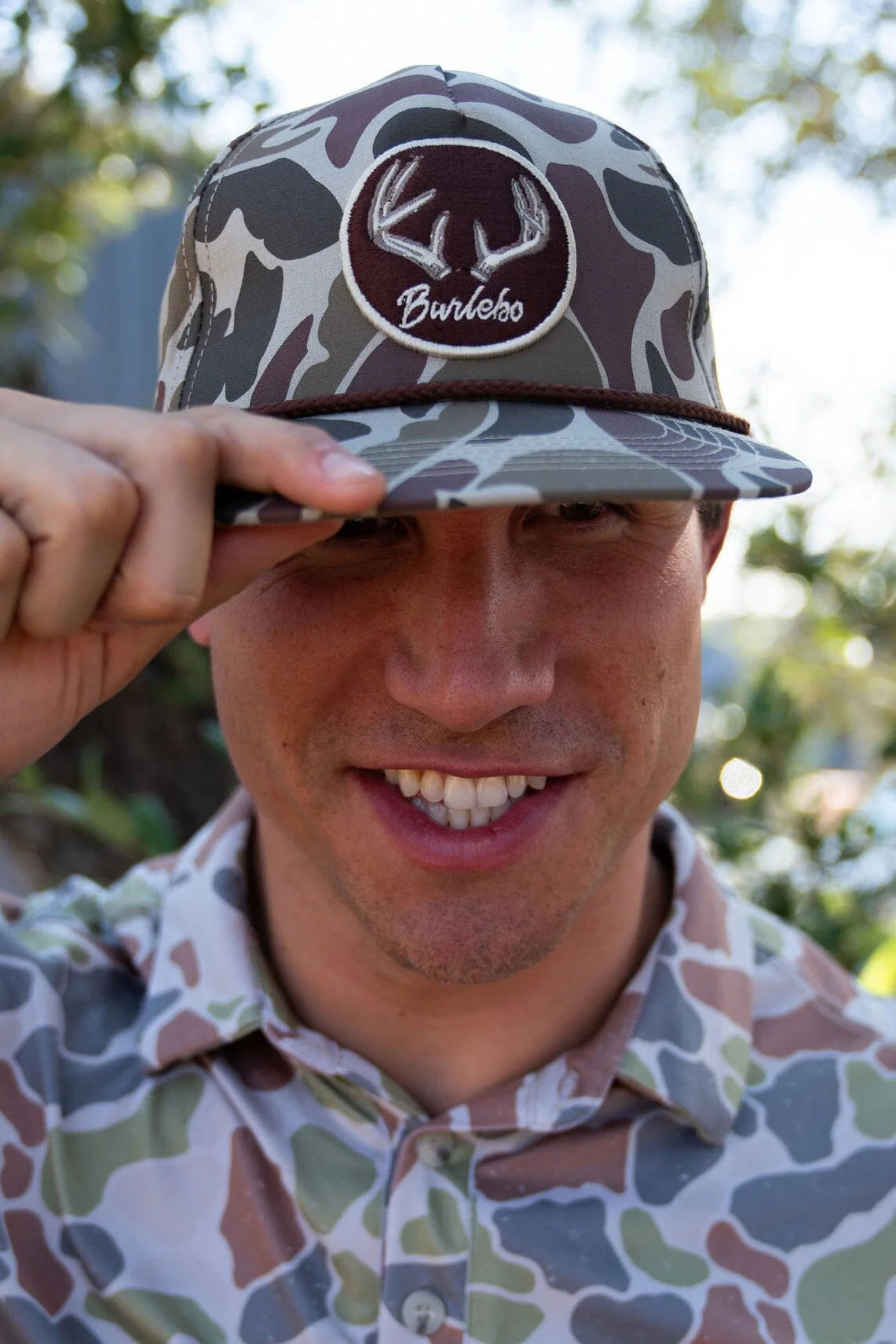 Cap - Antler Patch - Camo