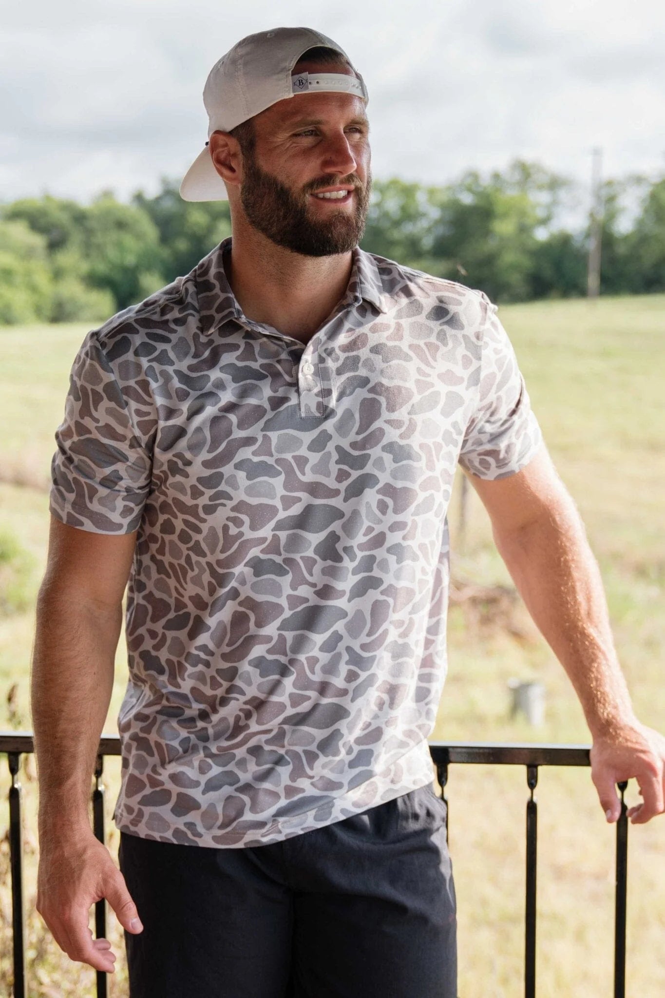 Performance Polo-Classic Deer Camo